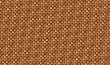 Ayrıntılı simetrik düzende etnik motifler ve geometrik şekiller içeren karmaşık tekrarlayan Songket deseni.