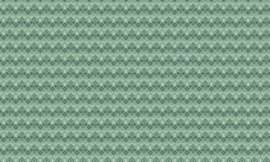 Ayrıntılı simetrik düzende etnik motifler ve geometrik şekiller içeren karmaşık tekrarlayan Songket deseni.