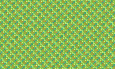 Ayrıntılı simetrik düzende etnik motifler ve geometrik şekiller içeren karmaşık tekrarlayan Songket deseni.