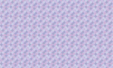 Modern bir soyut arkaplan için tek bir geometrik ızgarada düzenlenmiş özgün çizilmiş karelerin renkli yinelenen şablonu.