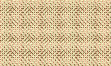 Küçük renkli karelerin yoğun yinelenen deseni köşegen bir şebekede pikselleştirilmiş, geometrik mozaik oluşturur.