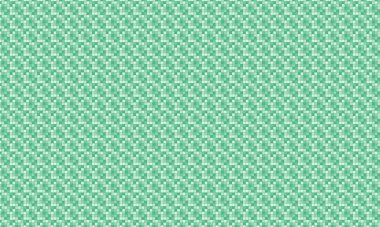 Küçük renkli karelerin yoğun yinelenen deseni köşegen bir şebekede pikselleştirilmiş, geometrik mozaik oluşturur.