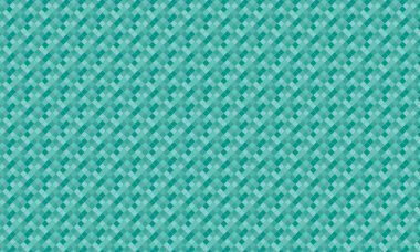 Küçük renkli karelerin yoğun yinelenen deseni köşegen bir şebekede pikselleştirilmiş, geometrik mozaik oluşturur.