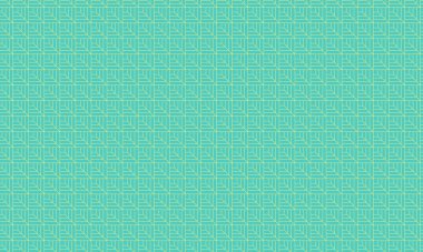 Açılı doğrusal segmentlere sahip özyinelenen kare kalıpları bir ızgara düzeninde soyut yaprak benzeri şekiller oluşturur.