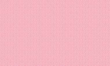 Açılı doğrusal segmentlere sahip özyinelenen kare kalıpları bir ızgara düzeninde soyut yaprak benzeri şekiller oluşturur.