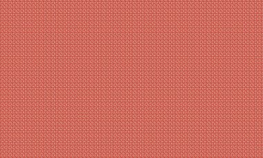 Açılı doğrusal segmentlere sahip özyinelenen kare kalıpları bir ızgara düzeninde soyut yaprak benzeri şekiller oluşturur.