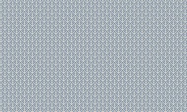 Açılı doğrusal segmentlere sahip özyinelenen kare kalıpları bir ızgara düzeninde soyut yaprak benzeri şekiller oluşturur.