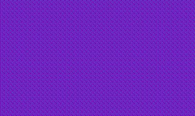 Açılı doğrusal segmentlere sahip özyinelenen kare kalıpları bir ızgara düzeninde soyut yaprak benzeri şekiller oluşturur.