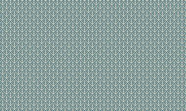 Açılı doğrusal segmentlere sahip özyinelenen kare kalıpları bir ızgara düzeninde soyut yaprak benzeri şekiller oluşturur.