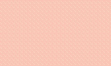 Açılı doğrusal segmentlere sahip özyinelenen kare kalıpları bir ızgara düzeninde soyut yaprak benzeri şekiller oluşturur.