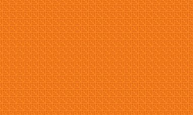 Açılı doğrusal segmentlere sahip özyinelenen kare kalıpları bir ızgara düzeninde soyut yaprak benzeri şekiller oluşturur.