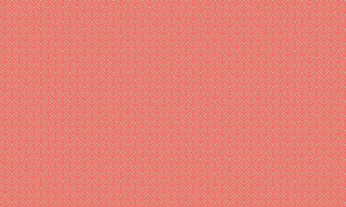 Açılı doğrusal segmentlere sahip özyinelenen kare kalıpları bir ızgara düzeninde soyut yaprak benzeri şekiller oluşturur.