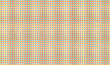 Birbirine kenetlenmiş kare şekillerden oluşan 3 boyutlu canlı bir yanılsama ile kusursuz geometrik desen, modern görsel tasarım için mükemmel..