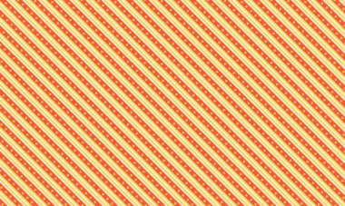 Yatay çizgiler ve hizalanmış yıldız sıralarını birleştiren kusursuz desen, şenlik temaları, arkaplanlar ve grafik projeleri için ideal.