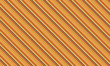 Değişen kalınlıkta çok renkli yatay çizgilerin kusursuz deseni, arka plan, tekstil ve grafik tasarım projeleri için mükemmel..