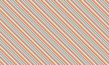 Değişen kalınlıkta çok renkli yatay çizgilerin kusursuz deseni, arka plan, tekstil ve grafik tasarım projeleri için mükemmel..