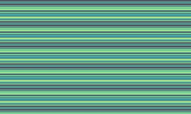 Değişen kalınlıkta çok renkli yatay çizgilerin kusursuz deseni, arka plan, tekstil ve grafik tasarım projeleri için mükemmel..