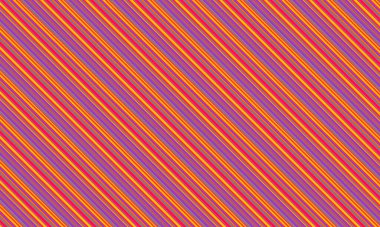 Değişen kalınlıkta çok renkli yatay çizgilerin kusursuz deseni, arka plan, tekstil ve grafik tasarım projeleri için mükemmel..