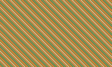 Değişen kalınlıkta çok renkli yatay çizgilerin kusursuz deseni, arka plan, tekstil ve grafik tasarım projeleri için mükemmel..