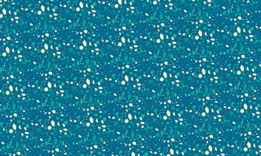 Düzensiz taşımsı şekillere sahip renksiz terrazzo desenleri, yüzeyler, arka planlar ve moda dekorasyon projeleri için ideal..