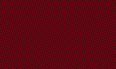 Kavisli çizgilerle soyut fayans deseni tekrarlanarak arka plan ve duvar kağıtları için ideal modern, pürüzsüz geometrik bir düzen oluşturuluyor.