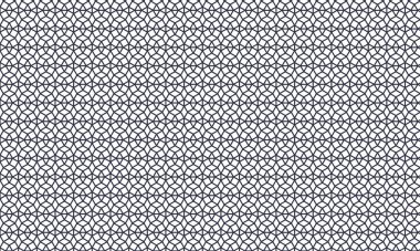 Arkaplan, tekstil ve dijital tasarım için uygun geometrik, pürüzsüz bir döşeme oluşturan karmaşık üçgen tabanlı desen.