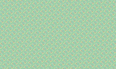 Etnik semboller, spiraller ve çizgiler içeren tekstil ve dekor için mükemmel canlı geometrik düzende tekrarlanan kabile tasarımı.