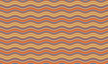 Katmanlı akış çizgileri dinamik renkler, tekstil, arkaplan ve modern dijital tasarım için ideal olan enerji dolu, pürüzsüz dalga deseni..