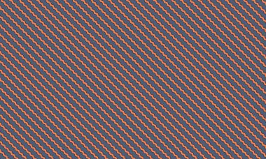 Tekdüze eğri çizgileri olan tekrarlanan soyut dalgalar, pürüzsüz bir retro-stil arka plan oluşturur..