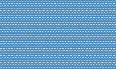 Dekoratif kullanım için yinelenen geometrik dalga deseninde sürekli dalgalı çizgileri olan soyut arkaplan.
