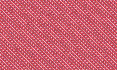 Dekoratif kullanım için yinelenen geometrik dalga deseninde sürekli dalgalı çizgileri olan soyut arkaplan.