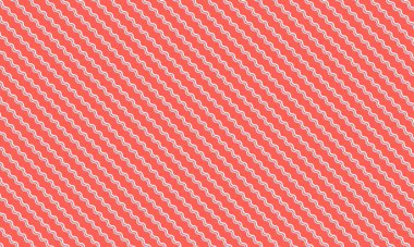 Dekoratif kullanım için yinelenen geometrik dalga deseninde sürekli dalgalı çizgileri olan soyut arkaplan.