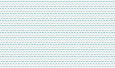 Dekoratif kullanım için yinelenen geometrik dalga deseninde sürekli dalgalı çizgileri olan soyut arkaplan.