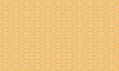 Dalgalı çizgileri, dairesel şekilleri ve ritmik geometrik dizaynlı yıldız benzeri motifleri olan soyut, pürüzsüz desen..