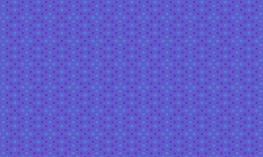 Dalgalı çizgileri, dairesel şekilleri ve ritmik geometrik dizaynlı yıldız benzeri motifleri olan soyut, pürüzsüz desen..