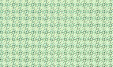 Dalgalı çizgileri, dairesel şekilleri ve ritmik geometrik dizaynlı yıldız benzeri motifleri olan soyut, pürüzsüz desen..