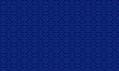 Dalgalı çizgileri, dairesel şekilleri ve ritmik geometrik dizaynlı yıldız benzeri motifleri olan soyut, pürüzsüz desen..