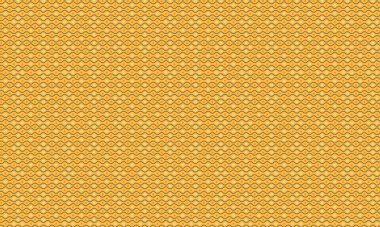 Dalgalı çizgileri, dairesel şekilleri ve ritmik geometrik dizaynlı yıldız benzeri motifleri olan soyut, pürüzsüz desen..