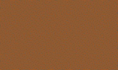 Kültürel ve dekoratif kullanım için pikselli dikişsiz dizayn içinde tekrarlayan geometrik spiraller içeren etnik Afrika esinlenilmiş desen.