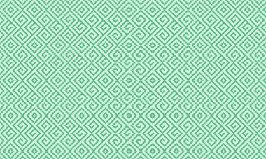 Kültürel ve dekoratif kullanım için pikselli dikişsiz dizayn içinde tekrarlayan geometrik spiraller içeren etnik Afrika esinlenilmiş desen.