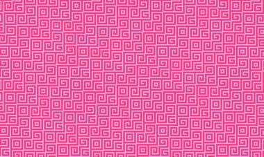 Kültürel ve dekoratif kullanım için pikselli dikişsiz dizayn içinde tekrarlayan geometrik spiraller içeren etnik Afrika esinlenilmiş desen.