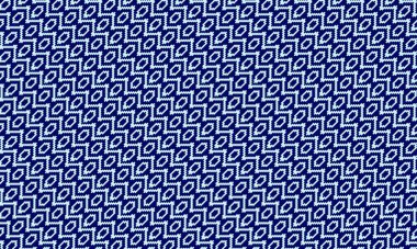 Pikselleştirilmiş elmas şekillerini cesur, geometrik, pürüzsüz bir düzende tekrarlayan geleneksel Afrika deseni.