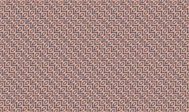 Pikselleştirilmiş elmas şekillerini cesur, geometrik, pürüzsüz bir düzende tekrarlayan geleneksel Afrika deseni.