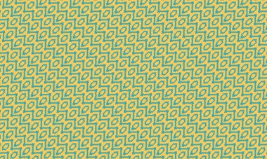 Pikselleştirilmiş elmas şekillerini cesur, geometrik, pürüzsüz bir düzende tekrarlayan geleneksel Afrika deseni.