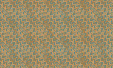 Tekstil ve dekor için yatay şerit düzeninde pikselleştirilmiş zigzag ve üçgen motifler içeren etnik Afrika deseni.