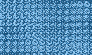 Tekstil ve dekor için yatay şerit düzeninde pikselleştirilmiş zigzag ve üçgen motifler içeren etnik Afrika deseni.