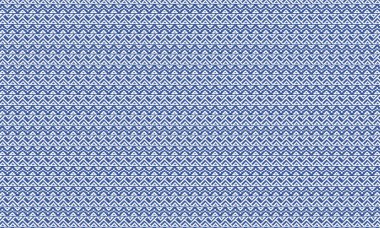 Tekstil ve dekor için yatay şerit düzeninde pikselleştirilmiş zigzag ve üçgen motifler içeren etnik Afrika deseni.