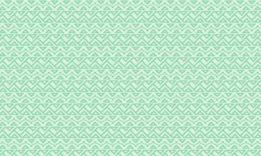 Tekstil ve dekor için yatay şerit düzeninde pikselleştirilmiş zigzag ve üçgen motifler içeren etnik Afrika deseni.