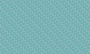 Tekstil ve dekor için yatay şerit düzeninde pikselleştirilmiş zigzag ve üçgen motifler içeren etnik Afrika deseni.