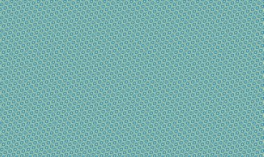 Tekrarlayan dikişsiz geometrik düzende pikselleştirilmiş altıgen ve elmas şekilli geleneksel Afrika esinlenmiş desen.